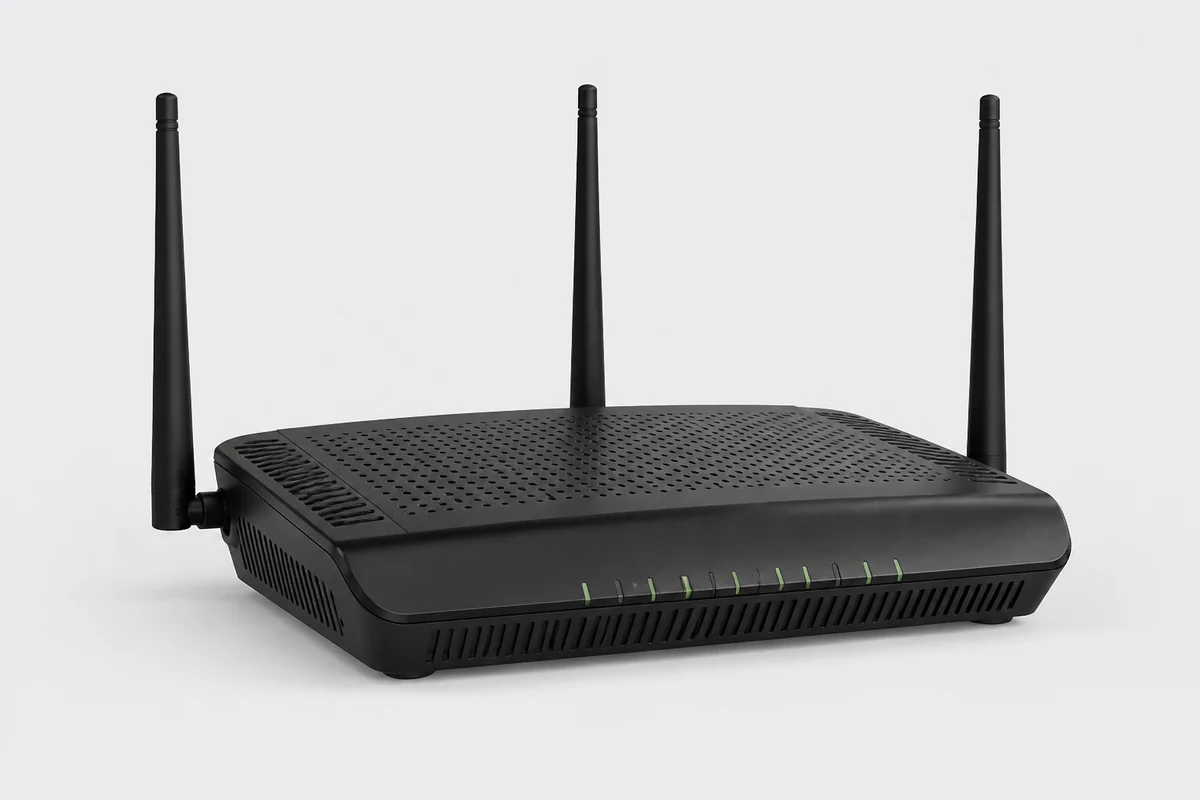 Иллюстрация роутера Actiontec T1200H