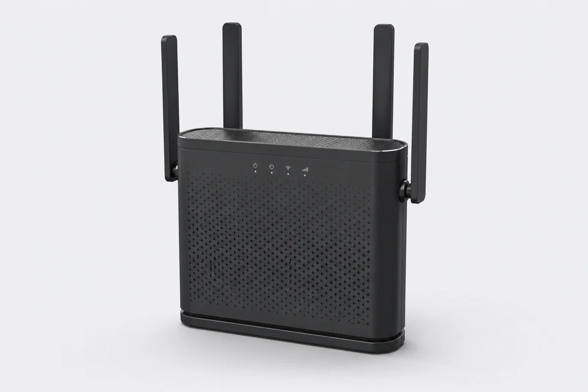 Иллюстрация роутера Alcatel LinkHub HH40
