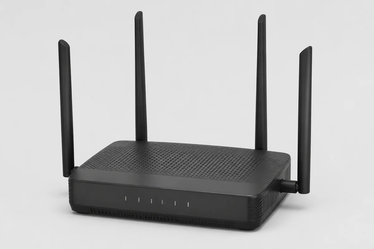 Иллюстрация роутера Alcatel LinkHub HH40V