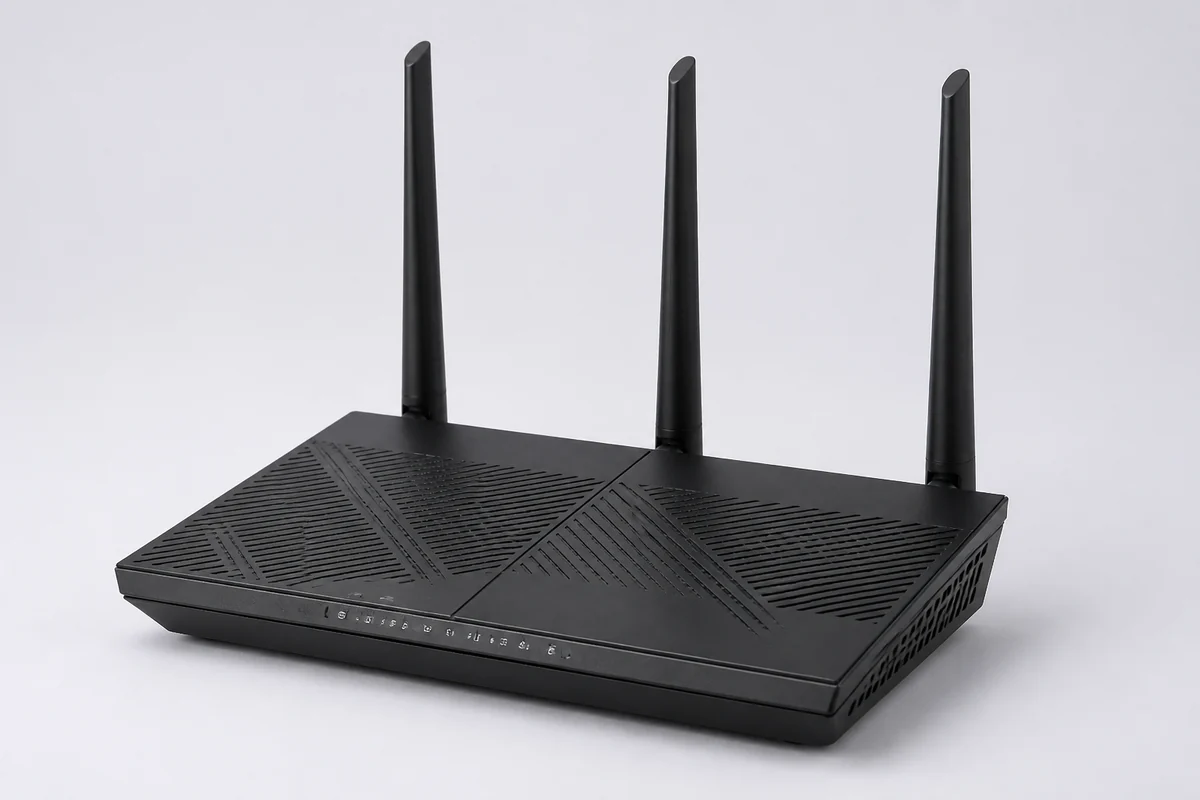 Иллюстрация роутера ASUS RT-AC66U