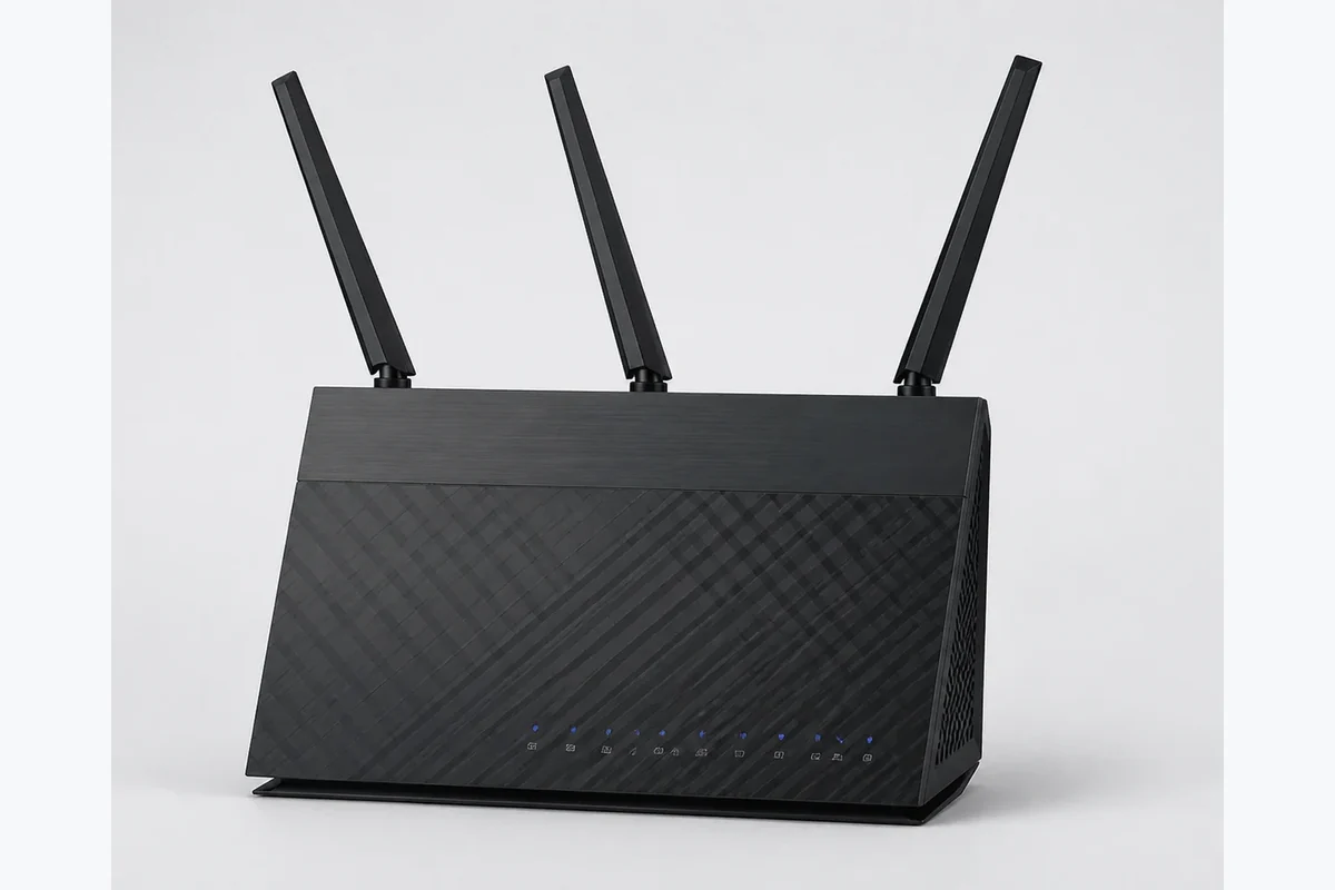 Иллюстрация роутера ASUS RT-AC68U