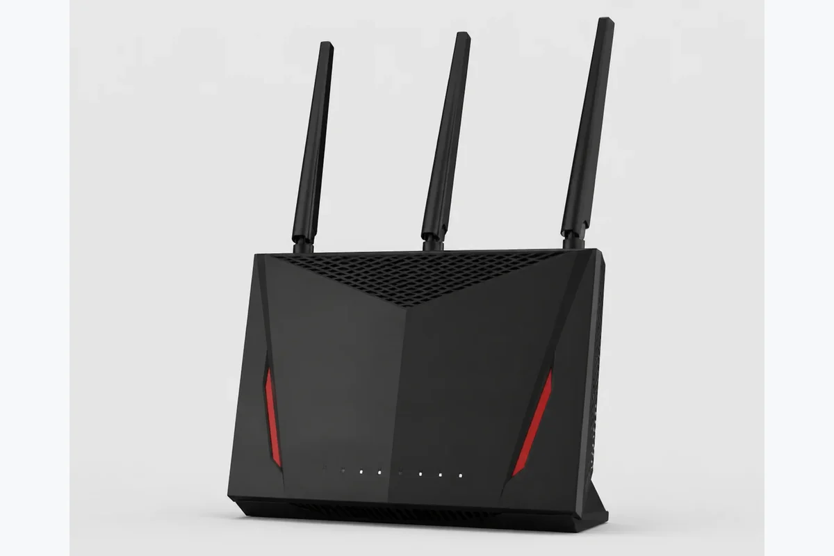 Иллюстрация роутера ASUS RT-AC86U