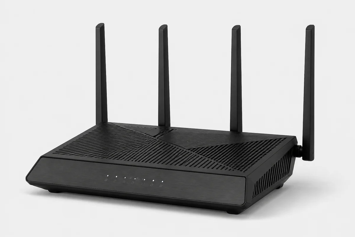 Иллюстрация роутера ASUS RT-AX58U