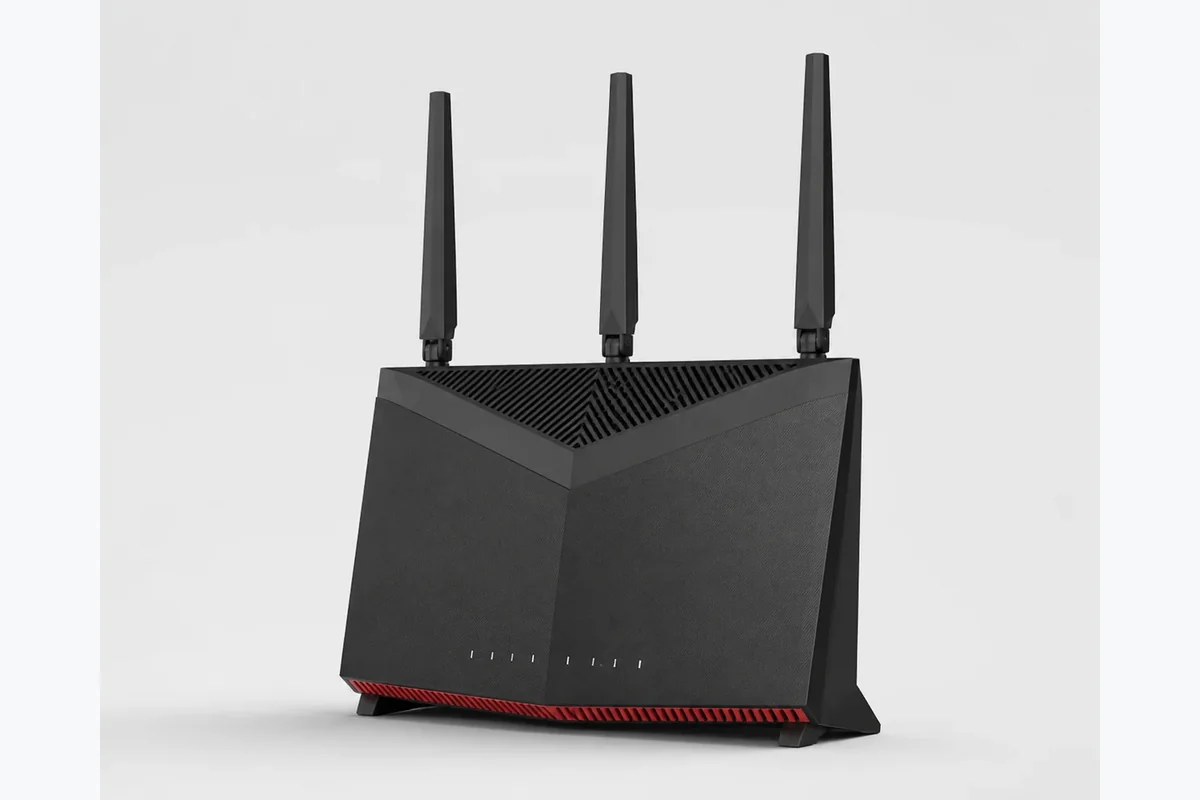 Иллюстрация роутера ASUS RT-AX86U