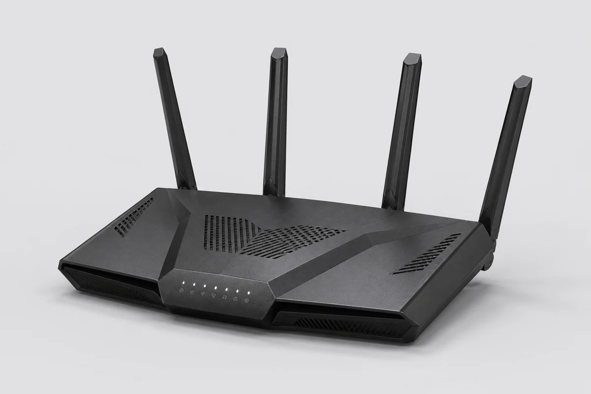 Иллюстрация роутера ASUS TUF-AX3000