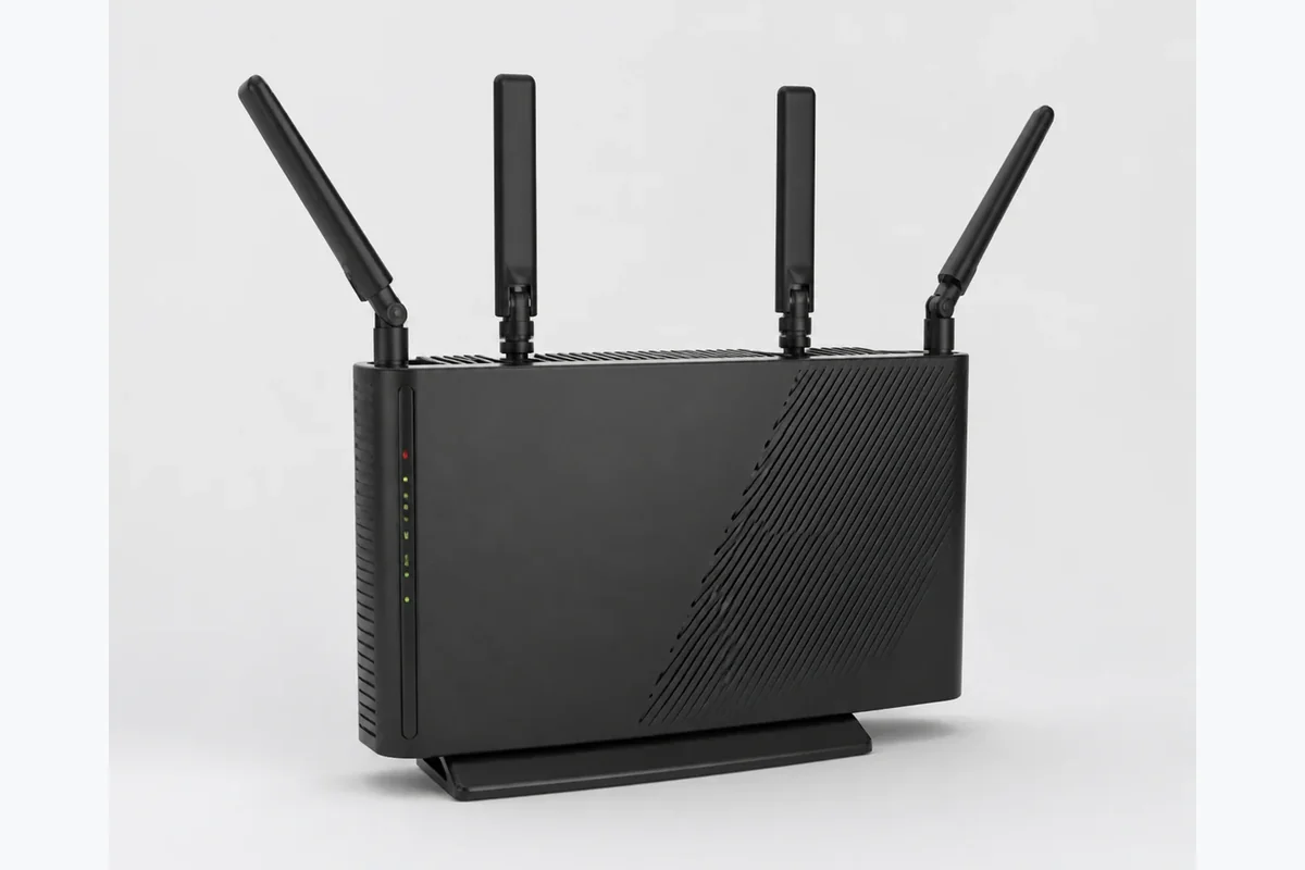Иллюстрация роутера Buffalo WSR-3200AX4S