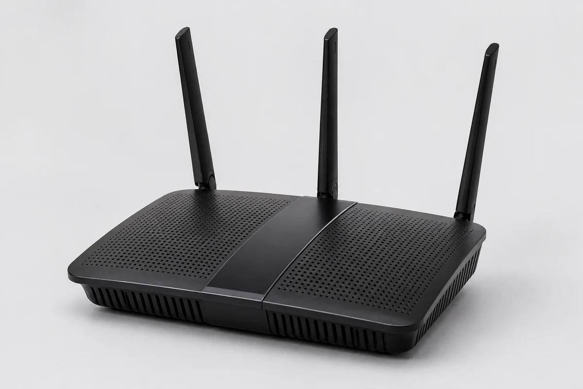 Иллюстрация роутера Linksys E3200
