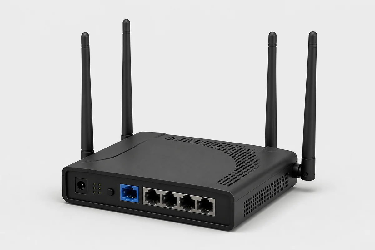 Иллюстрация роутера MikroTik hAP ac