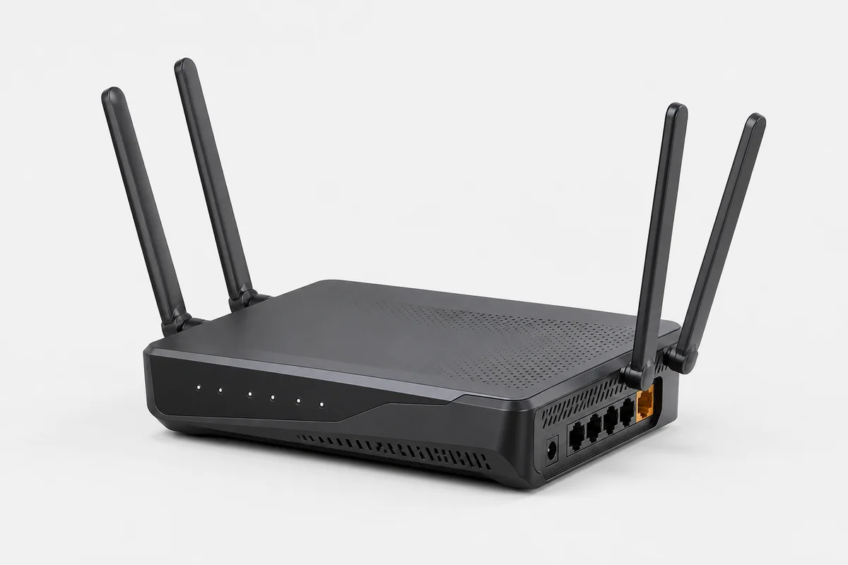 Иллюстрация роутера MikroTik hAP ac²