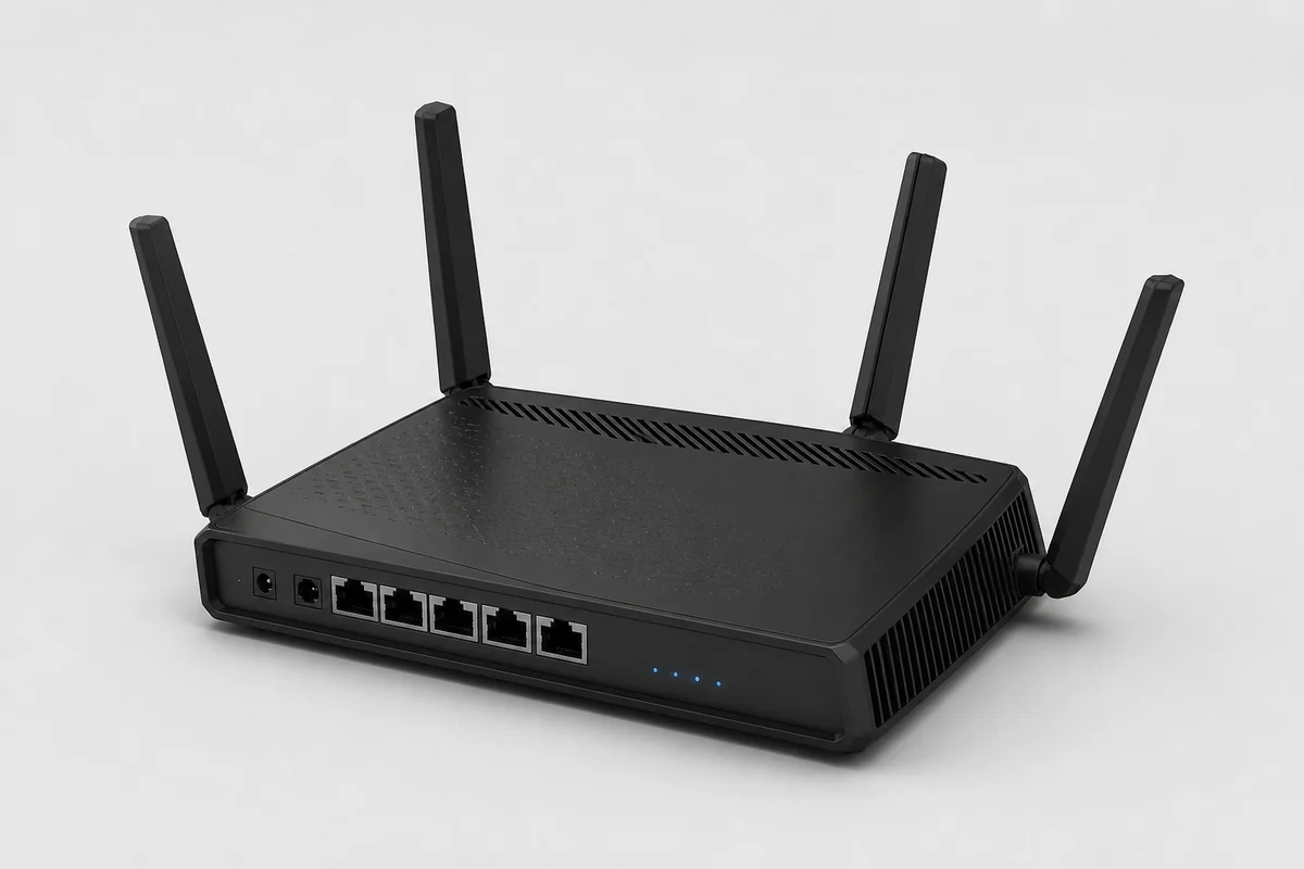 Иллюстрация роутера MikroTik hAP ac³