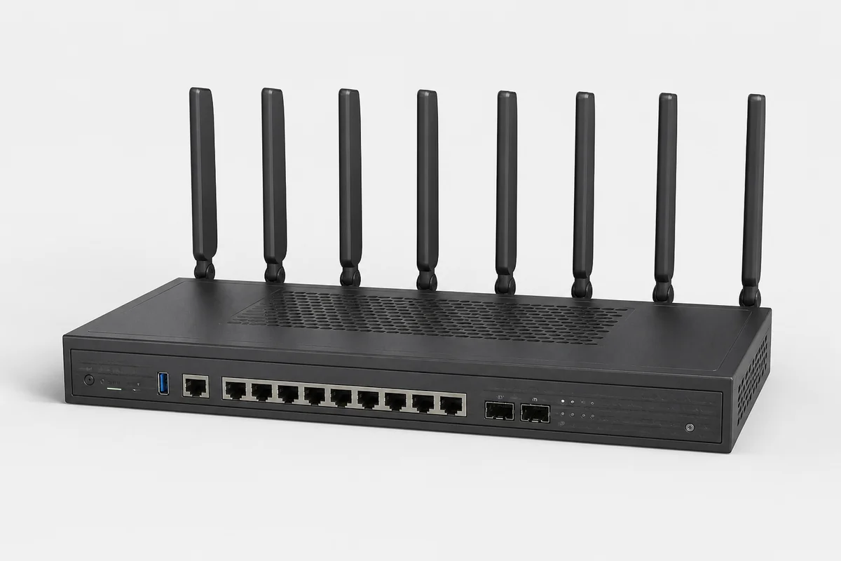 Иллюстрация роутера MikroTik L009UiGS-RM