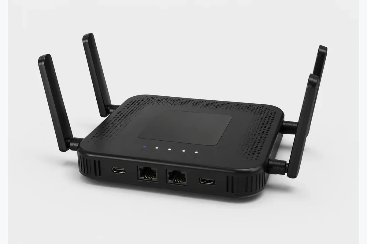Иллюстрация роутера Netgear Nighthawk M2