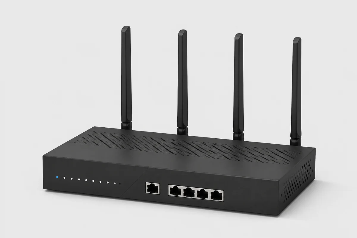 Иллюстрация роутера Ubiquiti EdgeRouter 4