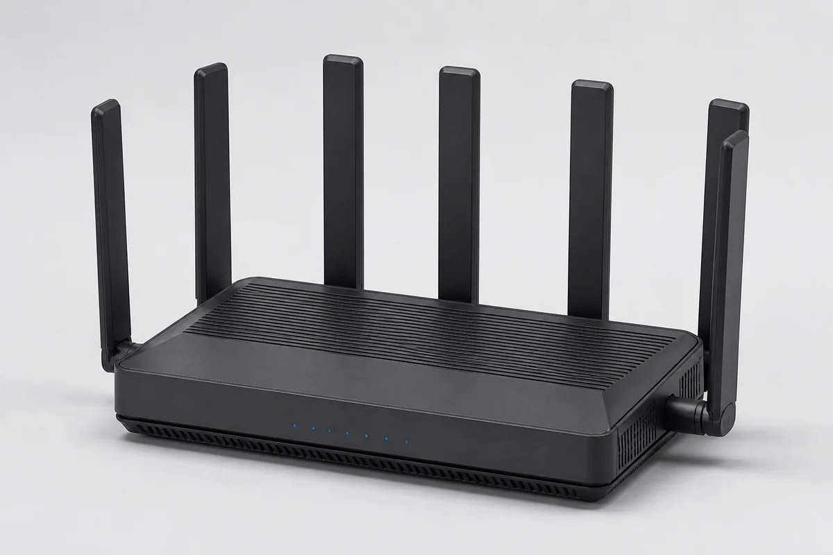Иллюстрация роутера Xiaomi Redmi Router AX6