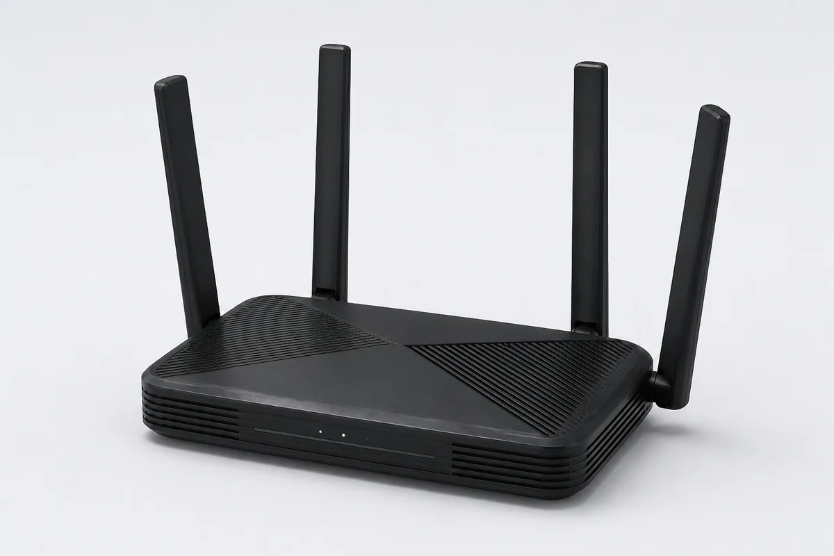 Иллюстрация роутера Xiaomi Router AX1800